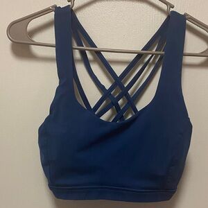 Lululemon Athletica Navy Strappy Sports Bra